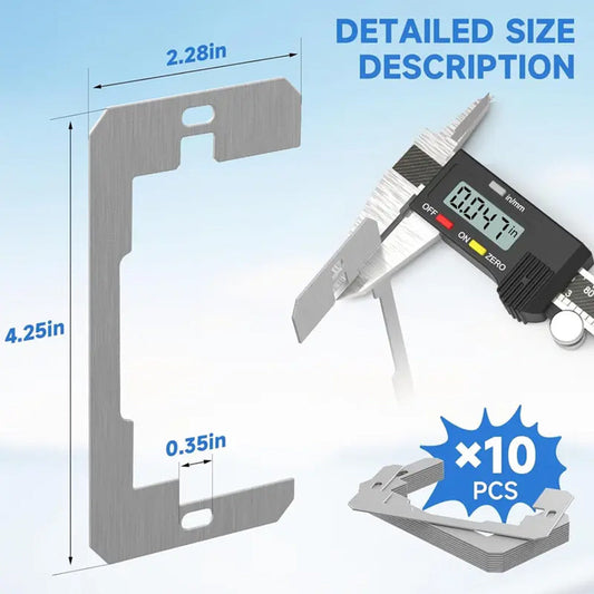 🔌 50% RABATT! 🛠️ Wandplatten-Distanzstück – Bündiger Sitz, präzise Ausrichtung & einfache Lösung – Ideal für unebene Dosen & saubere Montage 🏠