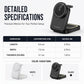 📱 50% RABATT! ⚡ 3-in-1 Faltbare kabellose Ladestation – 15W Schnellladegerät & Desktop-Ständer – Lädt Phone, Watch & Earbuds gleichzeitig ✨