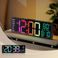 ⏰ 50% RABATT! 🌈 Bunter LED Digital-Wecker – Farbige Anzeige, einstellbare Helligkeit & Schlummerfunktion – Ideal für Schlafzimmer, Kinderzimmer & Schreibtisch 🌙