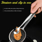 🥢 KAUFE 2, ERHALTE 1 GRATIS! 🍳 2-in-1-Zange aus Edelstahl mit Ölabseihsieb – Feines Netz, ergonomischer Griff & leicht zu reinigen – Ideal zum Frittieren & Servieren ✨