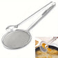 🥢 KAUFE 2, ERHALTE 1 GRATIS! 🍳 2-in-1-Zange aus Edelstahl mit Ölabseihsieb – Feines Netz, ergonomischer Griff & leicht zu reinigen – Ideal zum Frittieren & Servieren ✨