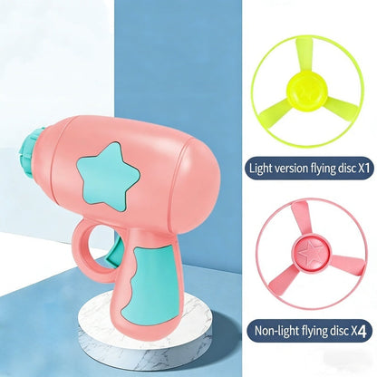 🔫 50% RABATT! 🛸 LED Flugscheiben-Abschussgerät – Leuchtend & weitreichend ✨