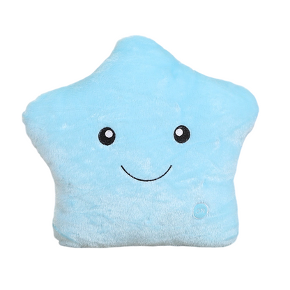 ⭐ 50% RABATT! 🧸 Niedliches Lächelndes Stern-Leucht-Plüschkissen – Weich, leuchtend & kuschelig – Perfekt als Nachtlicht, Deko & Kuschelfreund für Kinder ✨