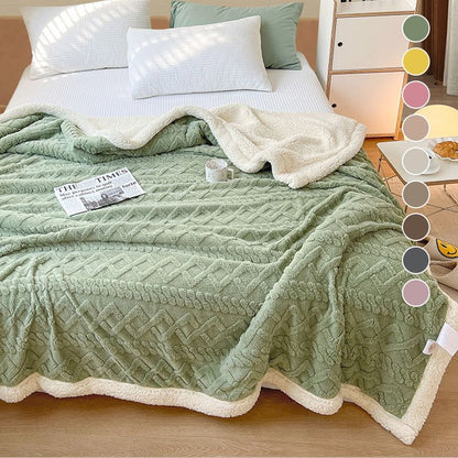 🛋️ 50% RABATT! 🌸 Flauschige Flanelldecke – Extra weich, leicht & kuschelig – Ideal für Sofa, Bett & gemütliche Stunden zu Hause ✨