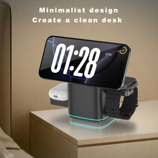 📱 50% RABATT! ⚡ 3-in-1 Kabelloses Magnetladegerät – Lädt Smartphone, Watch & Earbuds gleichzeitig – Kompakt, schnell & vielseitig ✨