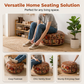 🛋️ 50% RABATT! 📦 Aufbewahrungshocker – Versteckter Stauraum & Kunstleder ✨