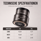 🪒 50% RABATT! ⚡ 2‑in‑1 Kopf- & Bartrasierer – Digitalanzeige & kabellos ✨