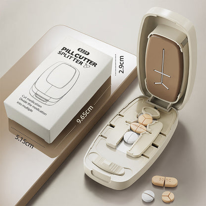 💊 KAUFE 3, ERHALTE 1 GRATIS! ✂️ Tabletten-Teiler – Für Hälften & Viertel – Präzise & kompakt ✨