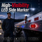 🚛 50% RABATT! 💡 LED-Lkw-Leuchten – 360° Sichtbarkeit, wetterfest & einfach zu montieren – Maximale Sicherheit bei Nacht & schlechtem Wetter 🌙