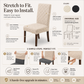 🪑 50% RABATT! 🛋️ Universelle Stretch-Sitzbezüge – Elastisch & passgenau für Stühle ✨