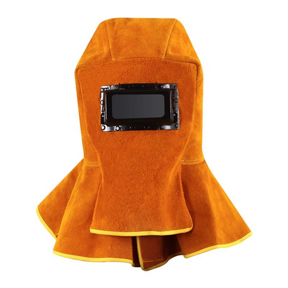 🛡️ 50% RABATT! 🔥 Automatik-Schweißhelm – Leder, schützend & ideal für Kfz-Arbeiten ✨