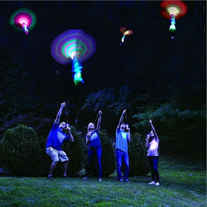 🚁 50% RABATT! 🎯 LED Hubschrauber-Schießer – Leuchtend, fliegend & spaßig ✨