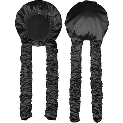 🌙 50% RABATT! 🎀 Satin-Schlafhaube – Sanft, schonend & perfekt für Locken ✨