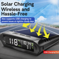 🚗 60% RABATT! 📊 Solar HUD – Tacho, Uhrzeit & Höhenmesser – Navigationshilfe ✨