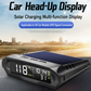 🚗 60% RABATT! 📊 Solar HUD – Tacho, Uhrzeit & Höhenmesser – Navigationshilfe ✨