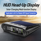 🚗 60% RABATT! 📊 Solar HUD – Tacho, Uhrzeit & Höhenmesser – Navigationshilfe ✨