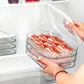 🥗 50% RABATT! 🧊 Frischhaltedose mit Deckel – Transparent, für Kühlschrank & Gefrierfach ✨