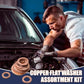 🔧 50% RABATT! ⚙️ Kupfer‑Unterlegscheiben – 100/200‑tlg., vielseitig & korrosionsbeständig ✨