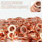 🔧 50% RABATT! ⚙️ Kupfer‑Unterlegscheiben – 100/200‑tlg., vielseitig & korrosionsbeständig ✨