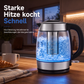 ☕ 50% RABATT! ⚡ Glaskessel 2L – Automatische Abschaltung & integrierter Teefilter ✨