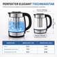 ☕ 50% RABATT! ⚡ Glaskessel 2L – Automatische Abschaltung & integrierter Teefilter ✨