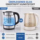 ☕ 50% RABATT! ⚡ Glaskessel 2L – Automatische Abschaltung & integrierter Teefilter ✨