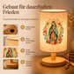 🕯️ 50% RABATT! 🪵 Maria-Holzlampe – Gemustertes Design & warmes Licht ✨