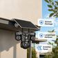 📹 60% RABATT! ☀️ Triple-Lens Solar-WLAN-Kamera – Rundumsicht & Nachtsicht ✨