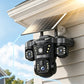 📹 60% RABATT! ☀️ Triple-Lens Solar-WLAN-Kamera – Rundumsicht & Nachtsicht ✨