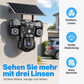 📹 60% RABATT! ☀️ Triple-Lens Solar-WLAN-Kamera – Rundumsicht & Nachtsicht ✨