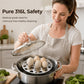 🥚 50% RABATT! ♨️ Faltbares Edelstahl-Dampfgitter – Praktisch zum Eierkochen ✨
