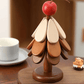 🎄 50% RABATT! 🪵 Holz-Untersetzer für warme Gerichte – Natürlich & festlich ✨