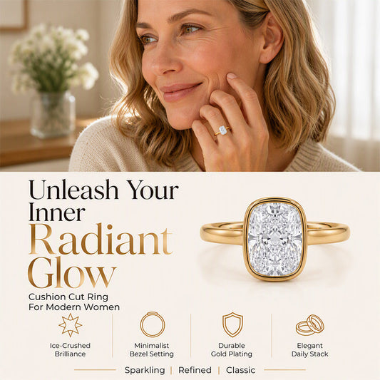 💍 50% RABATT! ❄️ Damenring mit Eisschliff – Elegant & funkelnd ✨