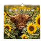 🐮 50% RABATT! 🗓️ 2027 Highland-Kuh Wandkalender – Schottischer Charme fürs ganze Jahr ✨