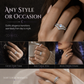 🌙 50% RABATT! 💍 Mondstein Ring – Halbmond-Design & mystische Eleganz ✨