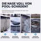 🏊 50% RABATT! ❄️ Aufblasbare Pool-Winterabdeckung – Rund, langlebig & wetterfest ✨