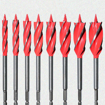 🔧 50% RABATT! ⚡ 8‑teiliges Spiralbohrer‑Set – 4 Schneiden für die Holzbearbeitung ✨