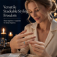 💍 50% RABATT! ✨ Damenring mit Zirkonia – Mikropavé & elegante Passform ✨