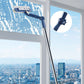 🪟 50% RABATT! ✨ Teleskop-Fensterabzieher – Streifenfrei für hohe Fenster ✨