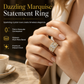 💍 50% RABATT! 🌸 Verlobungsring Marquise-Schliff – Zirkonia & elegant ✨