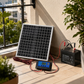 ☀️ 50% RABATT! 🔋 Tragbares Solarpanel-Set – Faltbar, wasserdicht & USB/DC ✨