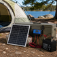 ☀️ 50% RABATT! 🔋 Tragbares Solarpanel-Set – Faltbar, wasserdicht & USB/DC ✨