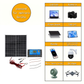 ☀️ 50% RABATT! 🔋 Tragbares Solarpanel-Set – Faltbar, wasserdicht & USB/DC ✨