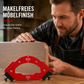 🔧 50% RABATT! 🪚 R-Winkel-Frässchablone – Für abgerundete Ecken & Holzbearbeitung ✨