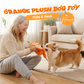 🧸 50% RABATT! 🍊 Orange Plüsch-Hundespielzeug – Verstecken & Spielspaß ✨