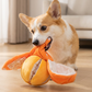 🧸 50% RABATT! 🍊 Orange Plüsch-Hundespielzeug – Verstecken & Spielspaß ✨