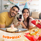 🧸 50% RABATT! 🍊 Orange Plüsch-Hundespielzeug – Verstecken & Spielspaß ✨