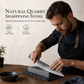 🪨 50% RABATT! 🔪 Natur-Wetzstein 3000er – Grüne Slurry & einseitig für Messer ✨