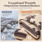 🛏️ 50% RABATT! ❄️ Warme Winterdecke – Lammfleece, Aloe-Baumwolle & dunkles Blumenmuster ✨