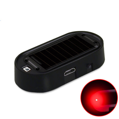 🚗 50% RABATT! 🚨 Solar-Dummy-Alarm – LED-Blinklicht & Lichtsensor für Auto ✨